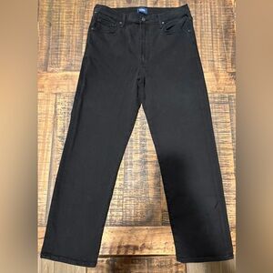 Citizens Of Humanity Caia Straight Crop Fit Black Denim Jeans Womens 30 Casual